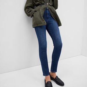 GAP true skinny super high rise TALL